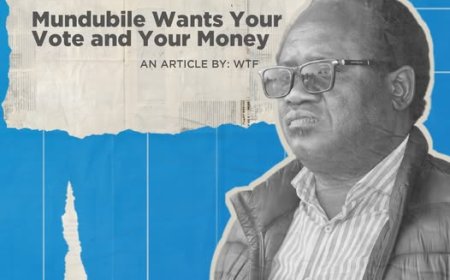 Brian Mundubile Wants Your Vote and Your Money