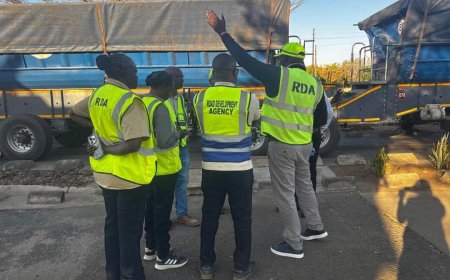 RDA BOARD MEMBERS INSPECT LIVINGSTONE, KAZUNGULA WEIGHBRIDGES